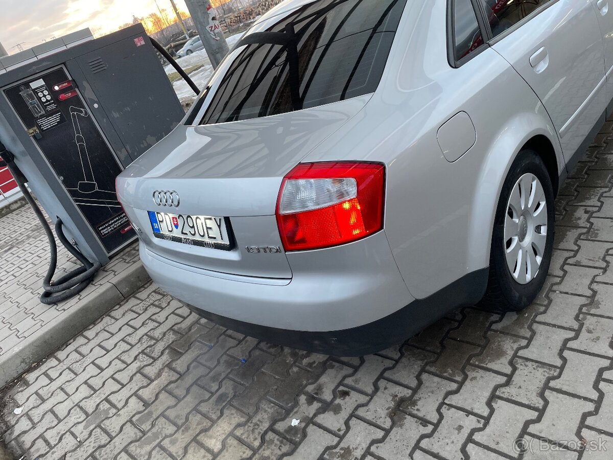 Audi A4 B6 s obsahom 1.9TDI -96kw rv.2002