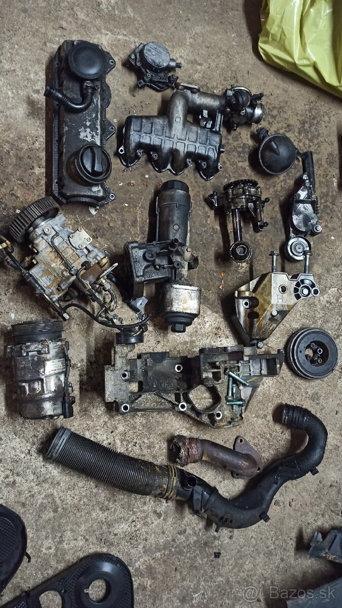 Diely motora VW 1.9 tdi