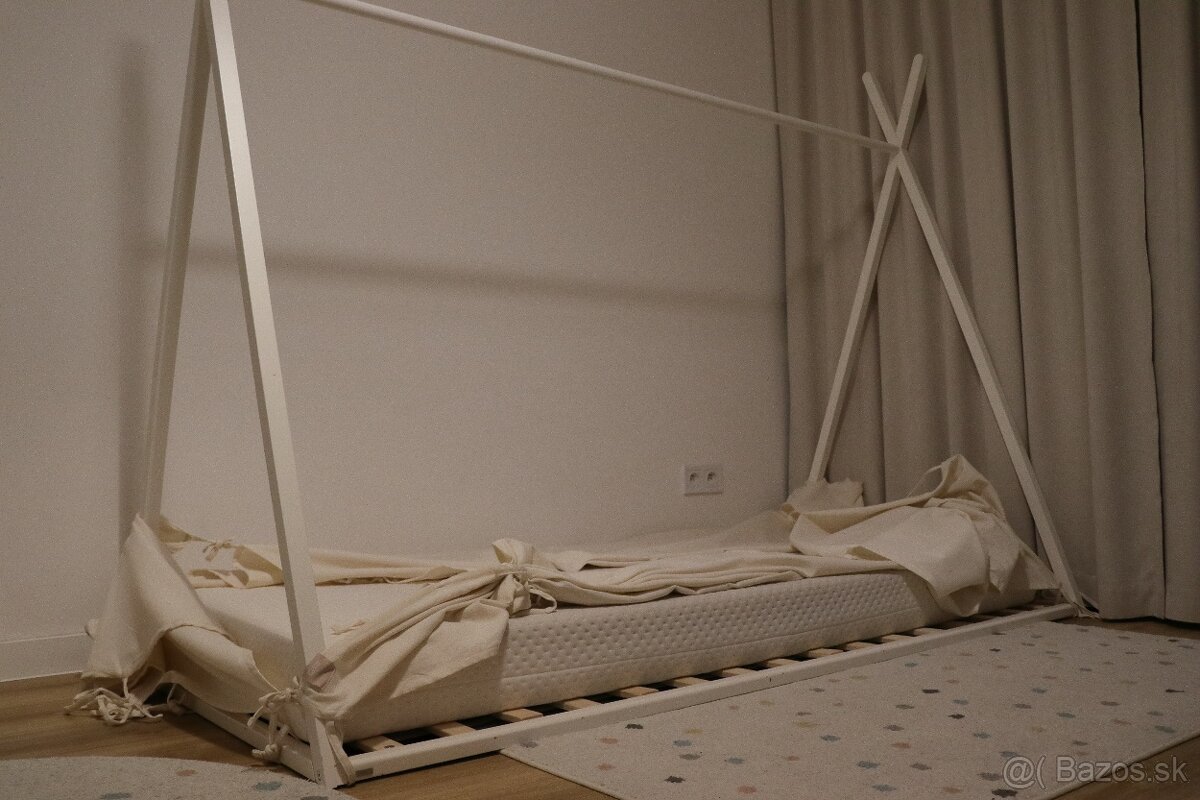 MARALIS TIPI WHITE detská posteľ