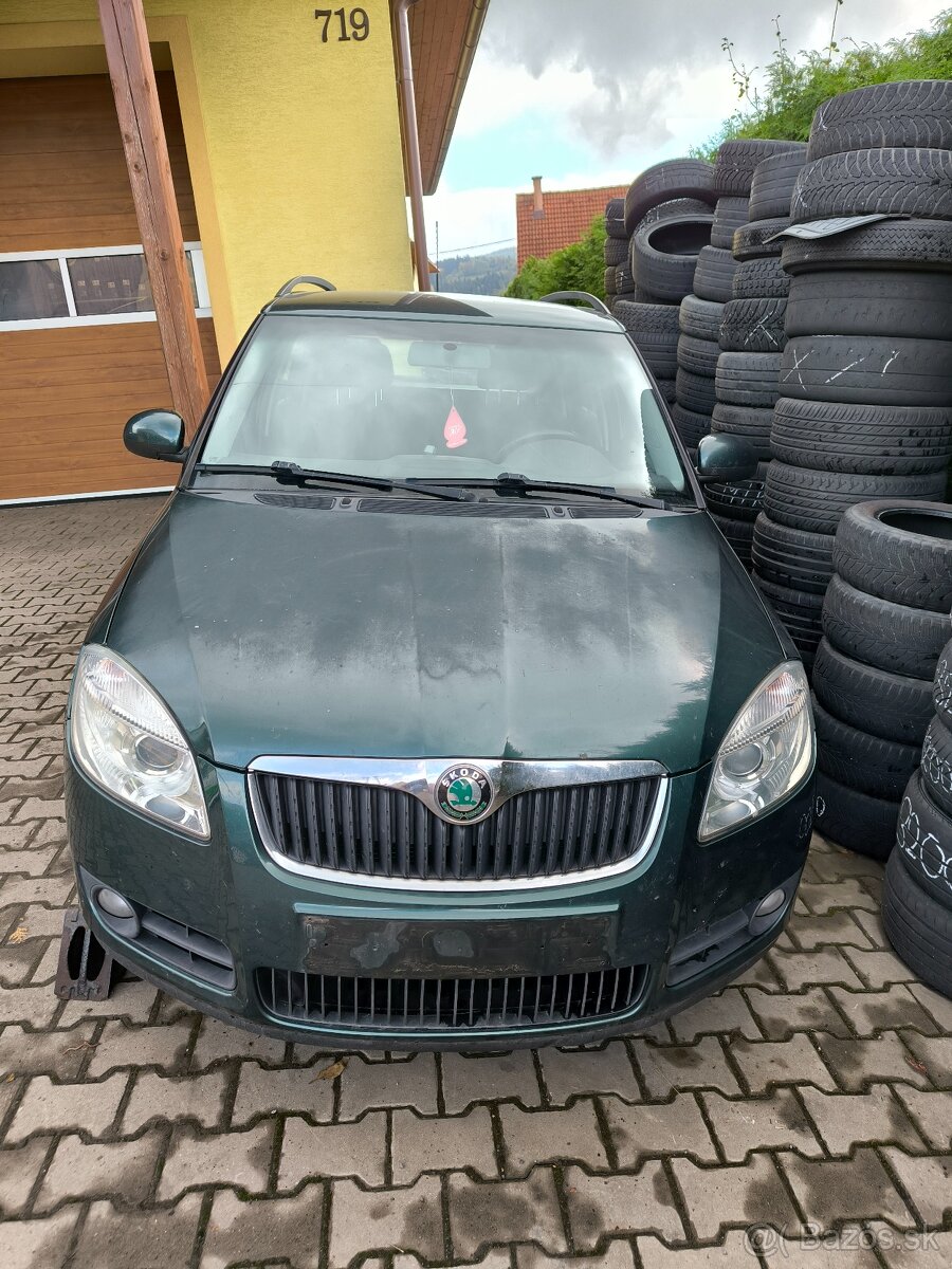 Náhradní díly ze Škoda fabia 2, 5J, 1.4 59kw, 2008, kombi