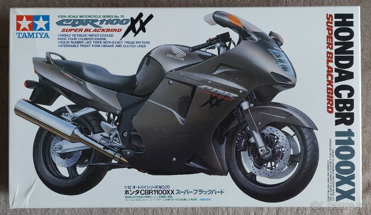 Honda CBR 1100 XX Super Blackbird 1:12 Tamiya