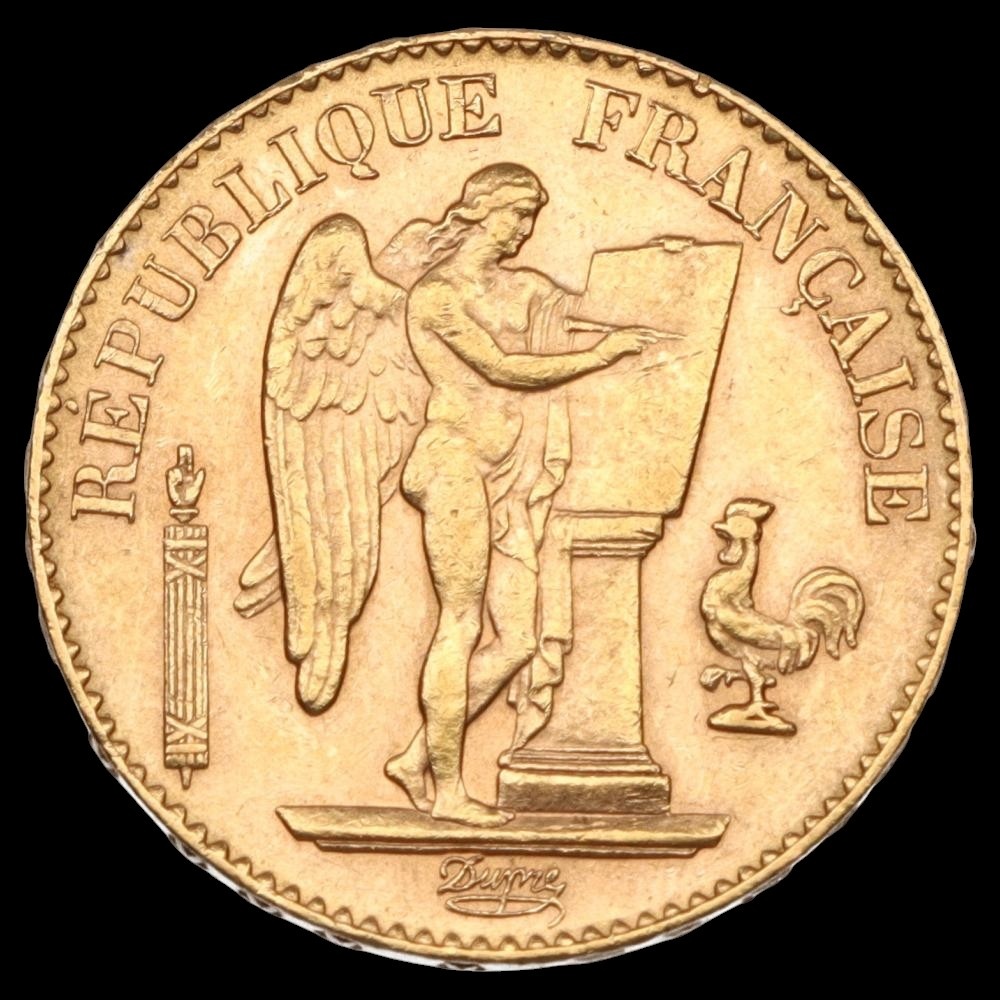 Zlatý 20 Frank 1898