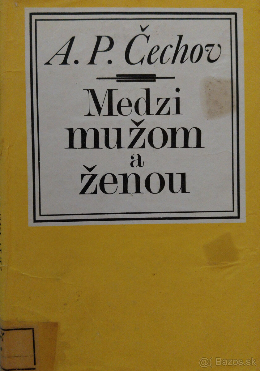 Predám knihu A.P. Čechov - Medzi mužom a ženou, 1973