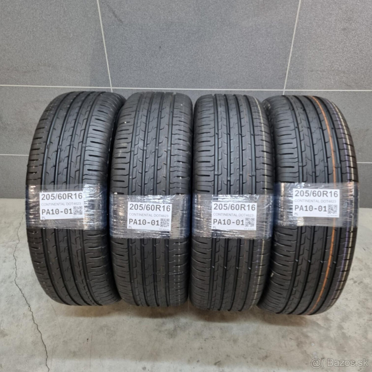 Letné pneumatiky 205/60 R16 CONTINENTAL DOT4623