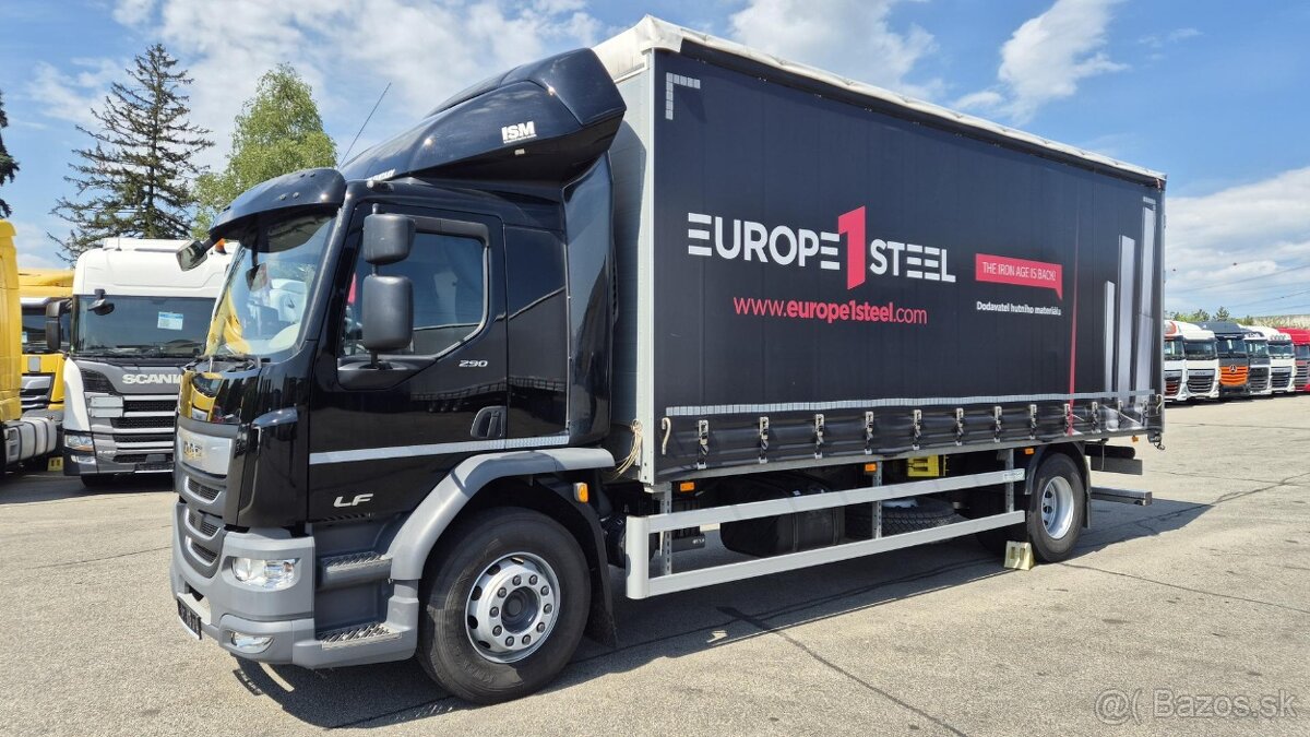Prodám DAF LF 290 FA Sleeper Cab EURO 6 - valník s plachtou