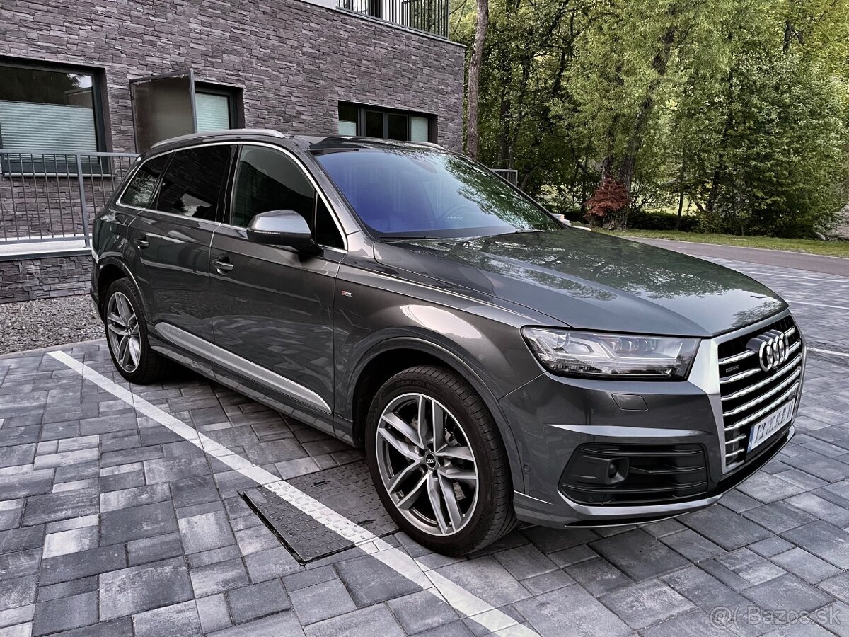 Audi Q7 S Line 2018 v záruke