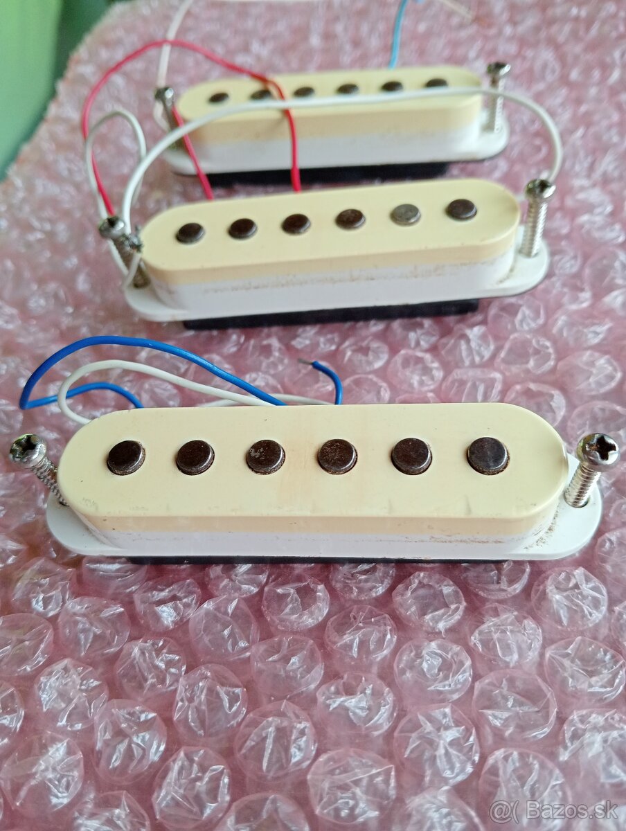 Snímače Stratocaster 70 roky z gitary Maya -Made in Japan