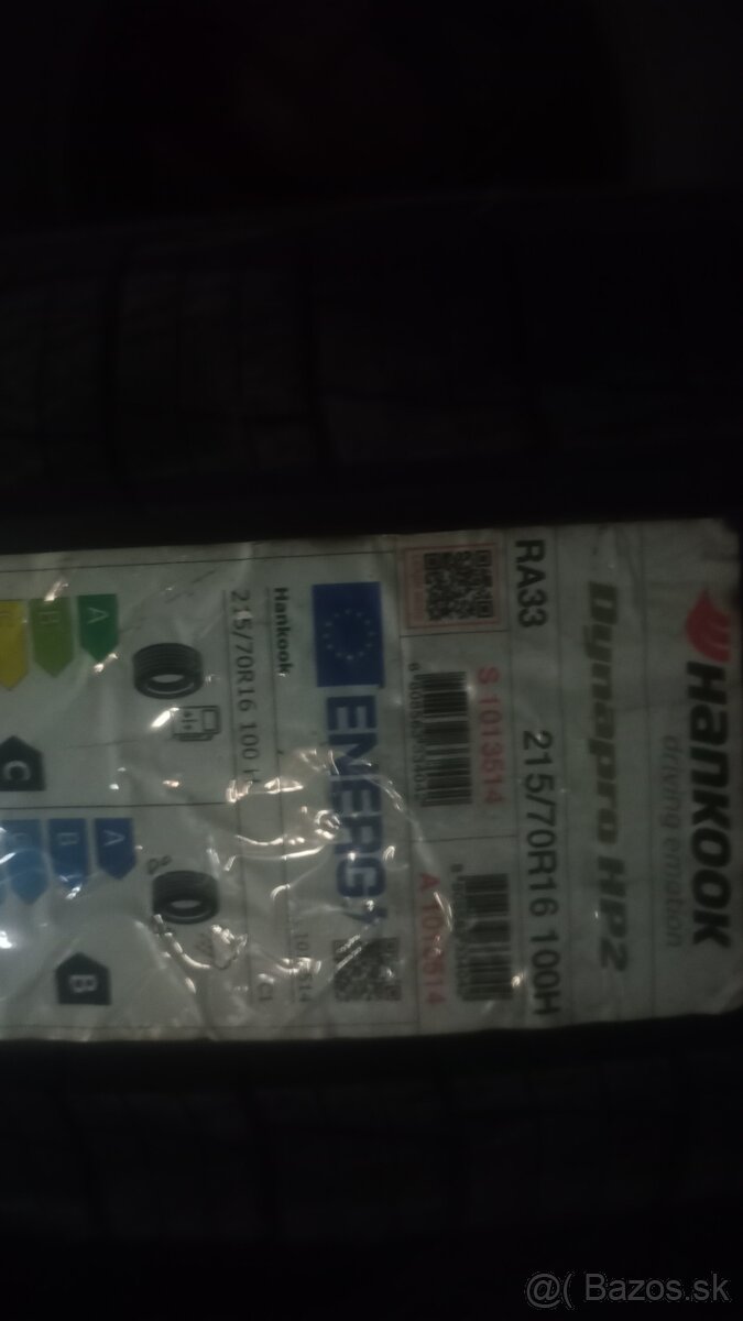 215/70r16 hancook dynapro hp2