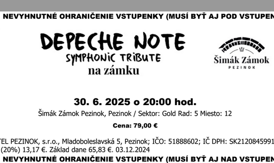 Depeche Note Symphonic Tribute