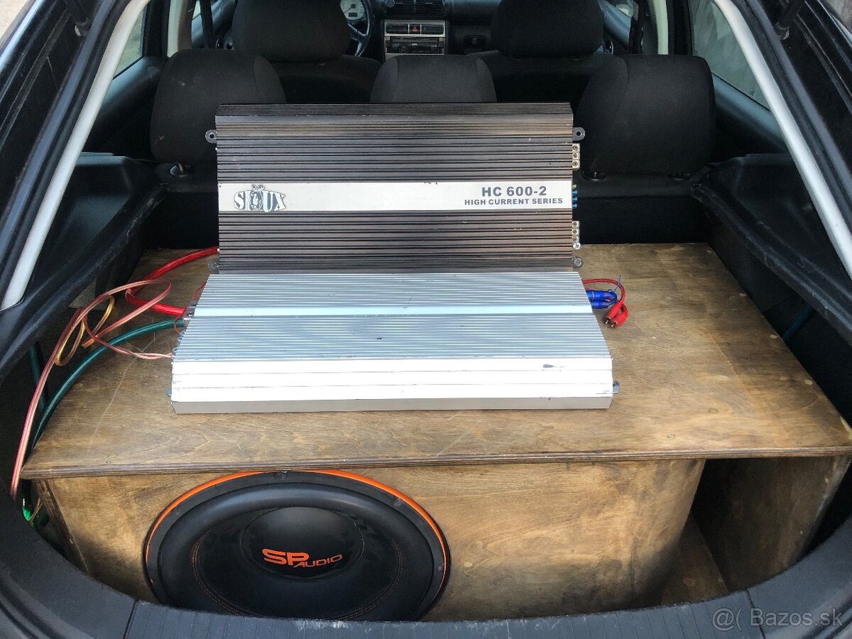 Subwoofer SP audio+ zosilovač MNC