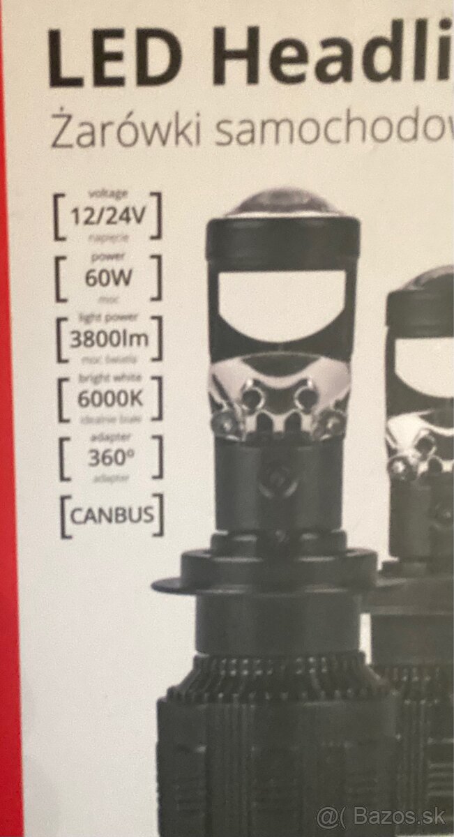 Led H7 miniprojektor