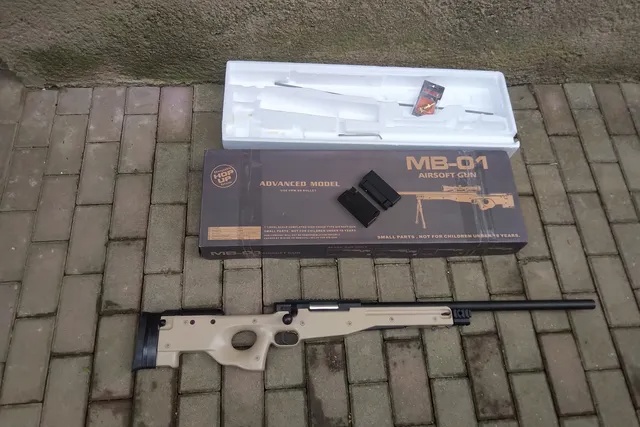 airsoft sniperka Well MB01 (L96) AWP