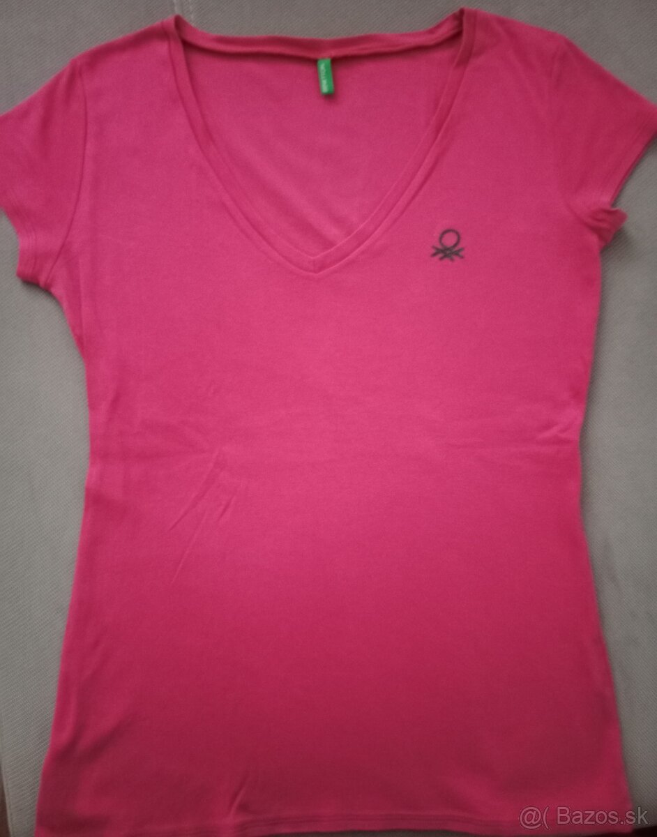 Tričká BENETTON a SISLEY