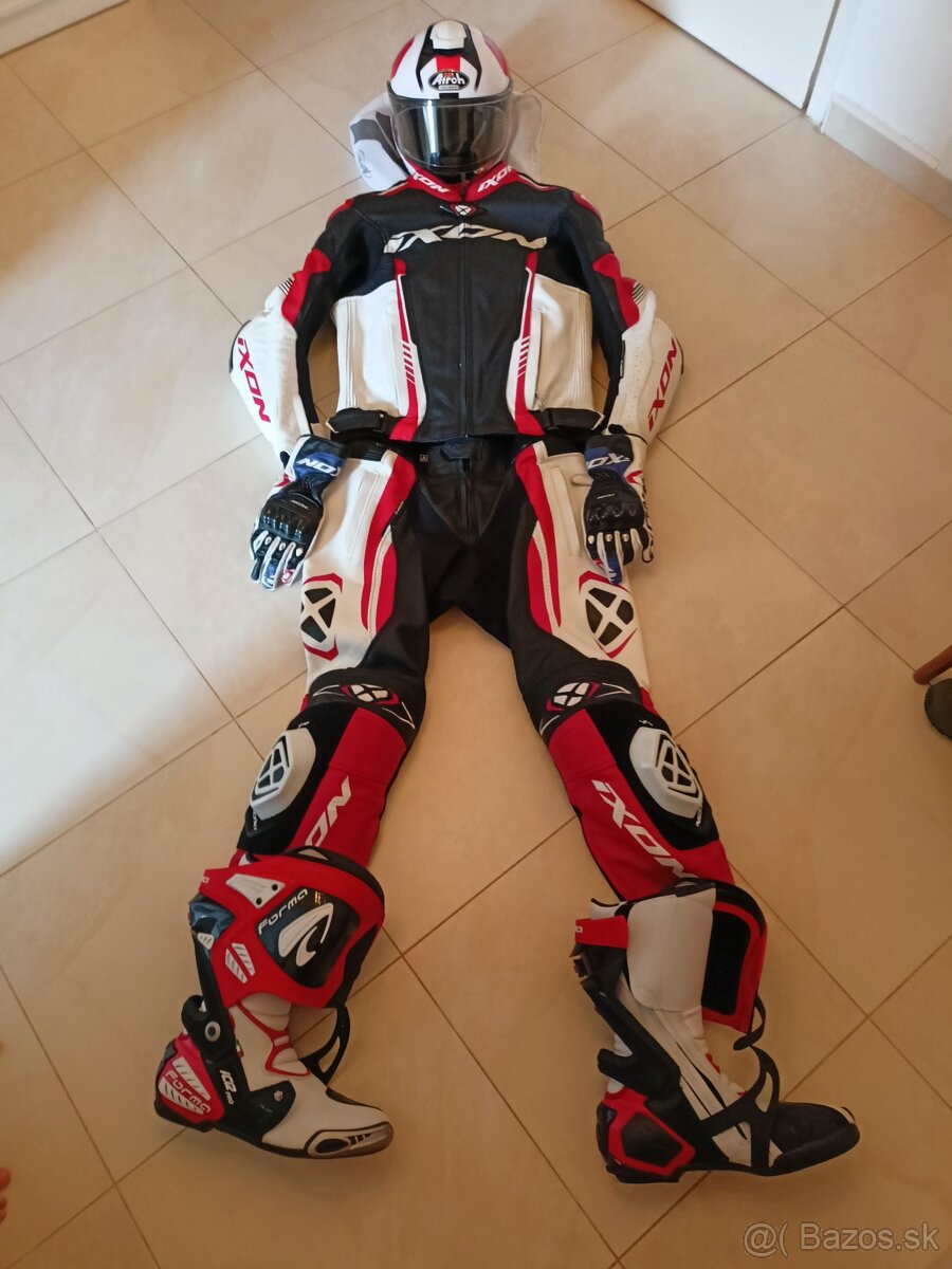 Kombinéza Ixon prilba Airoh ST 501