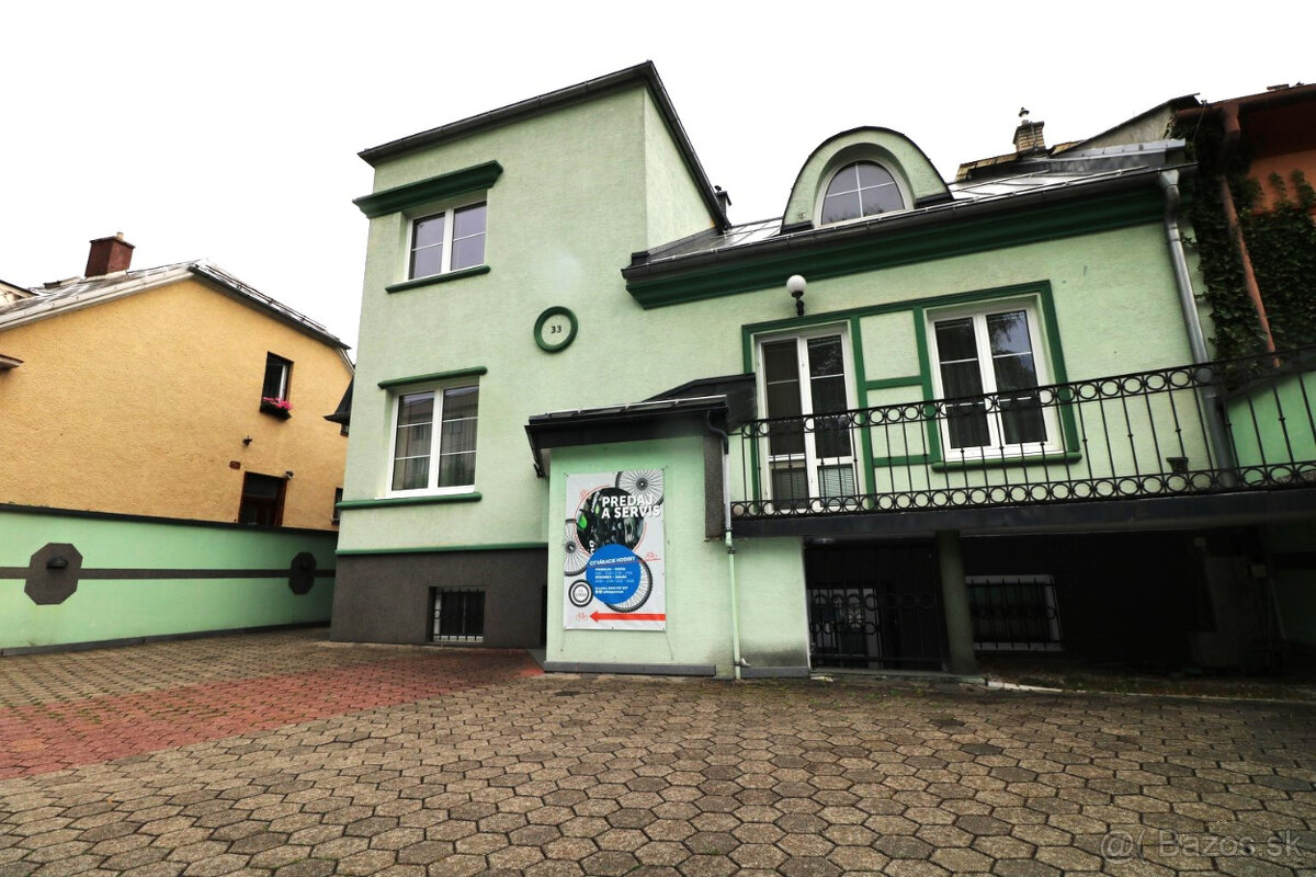 PREDAJ POLYFUNKĆNÝ OBJEKT BLÍZKE CENTRUM MESTA