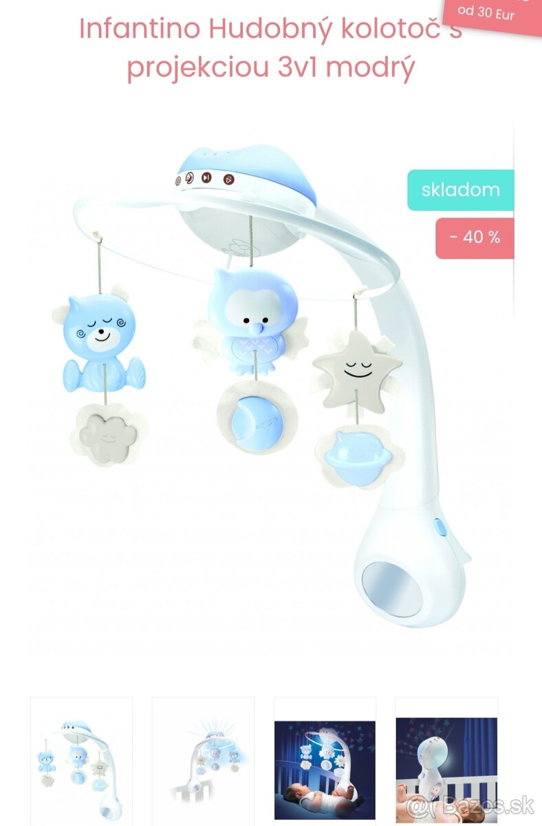 Kolotoč nad postieľku