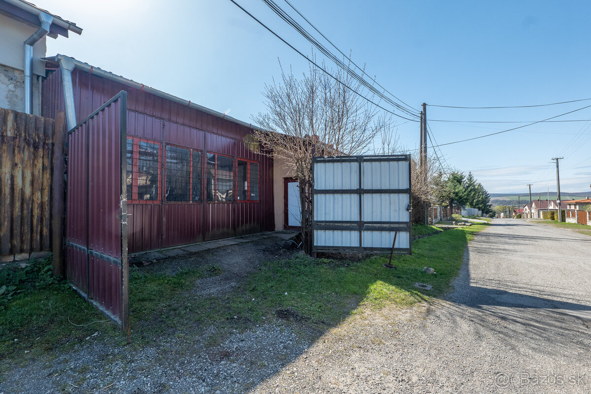 Pracovná dielňa - podnikateľský objekt | Ďurkov