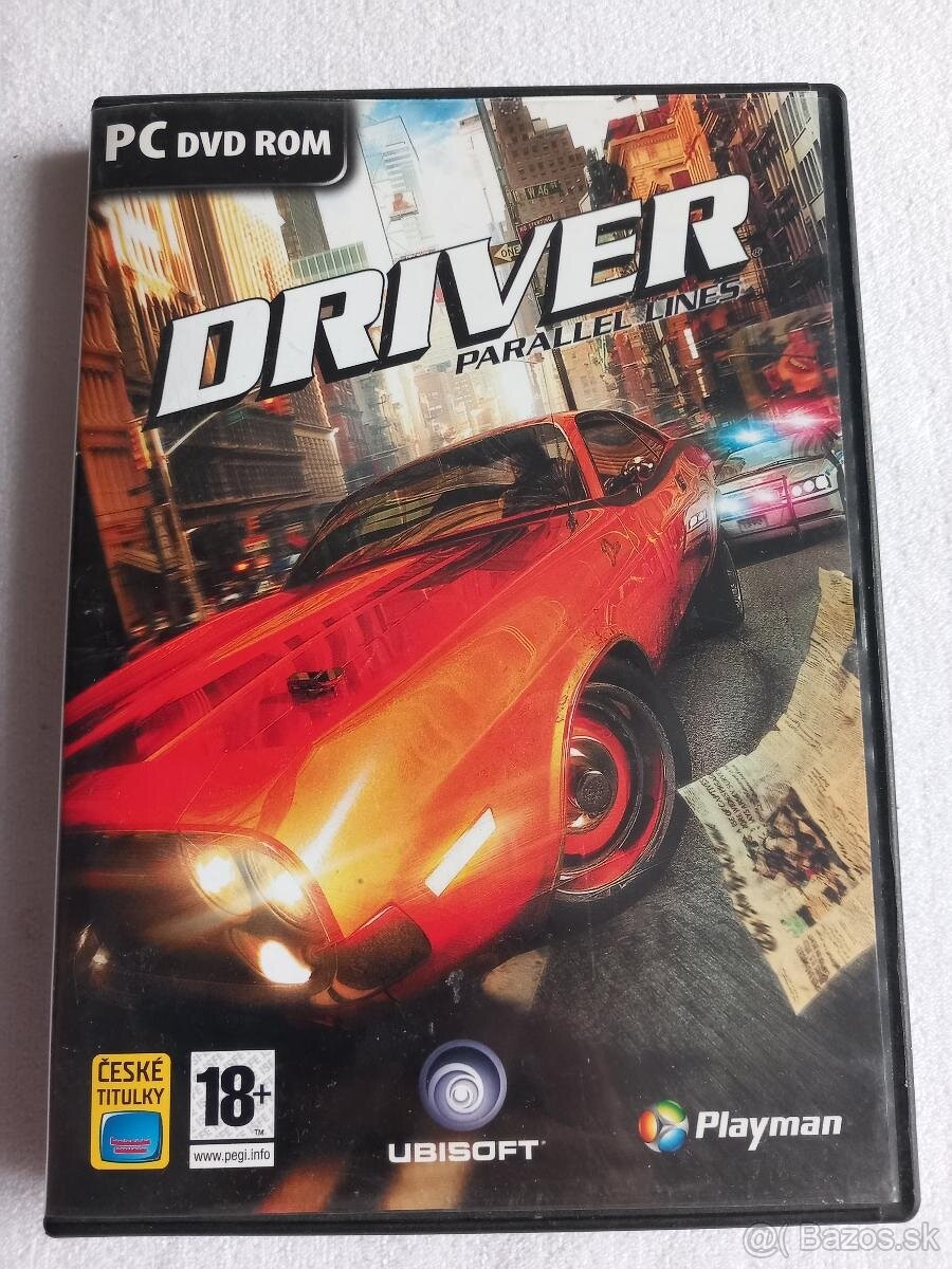 Kúpim Driver Parallel Lines na PC v CZ verzii (Playman)
