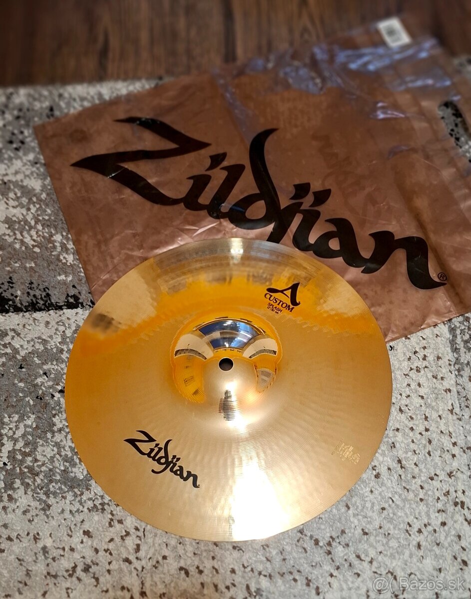 Zildjian A custom splash brilantný 12"- činel