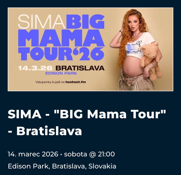 SIMA - "BIG Mama Tour" - Bratislava