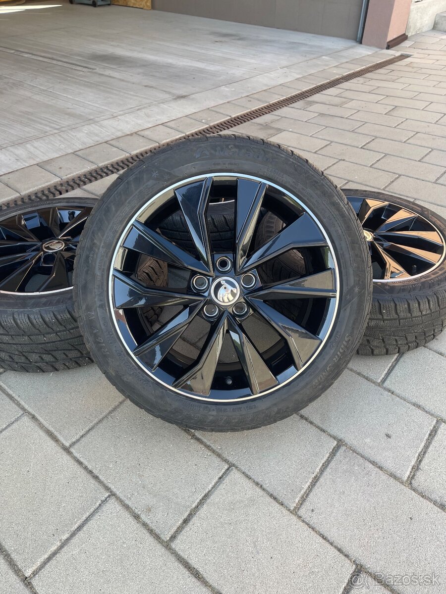 Alu disky 5x100 r16 original Škoda Fabia 3