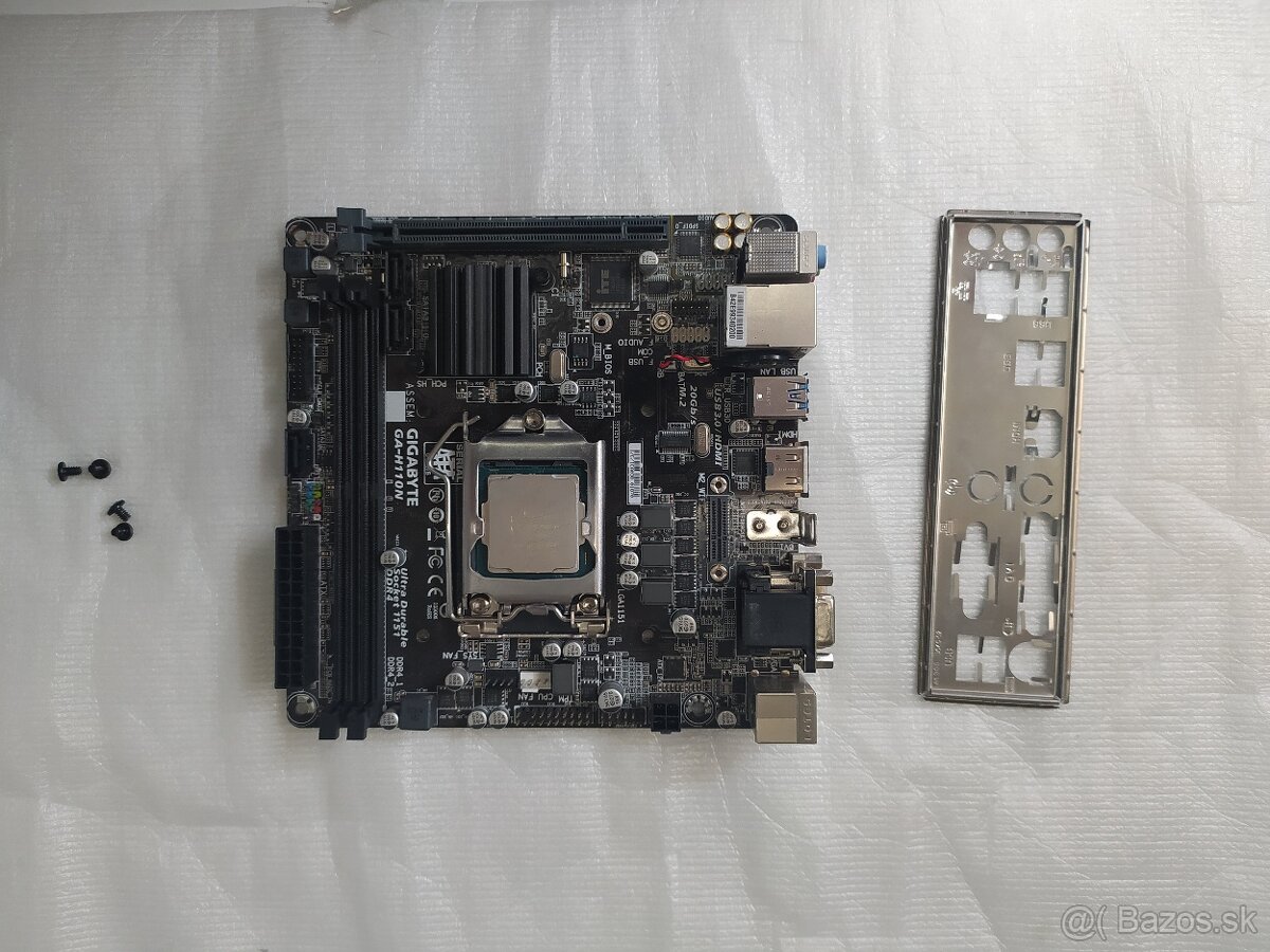 Základná doska + processor