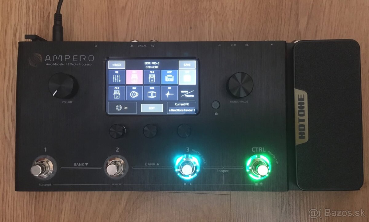 Hotone Ampero - digitálny multiefekt