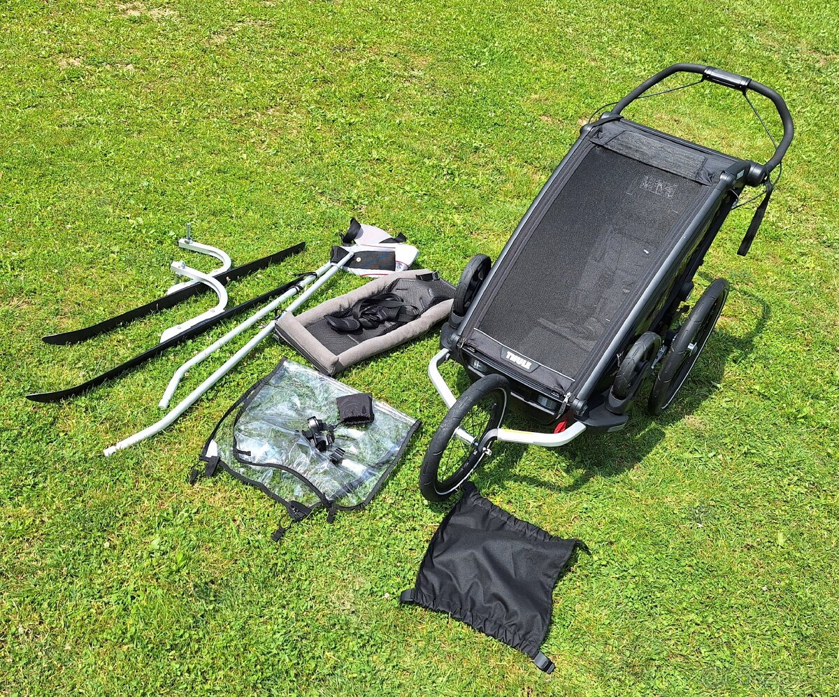 Predám vozík Thule chariot sport Black