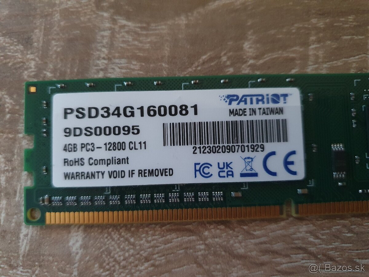 RAM 4GB DDR do PC