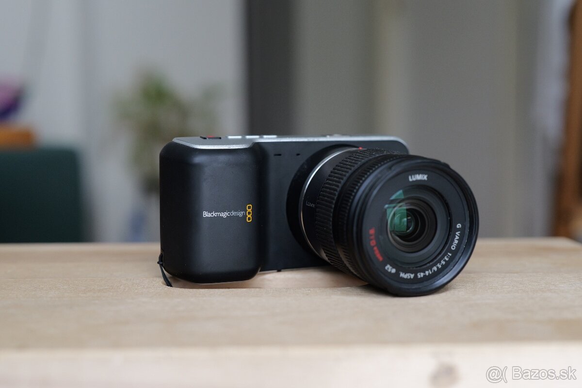 BMPCC OG + Lumix 14-45mm