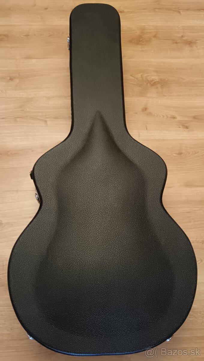 Tvrdý kufor na superjumbo Epiphone EJ-200-stav nového