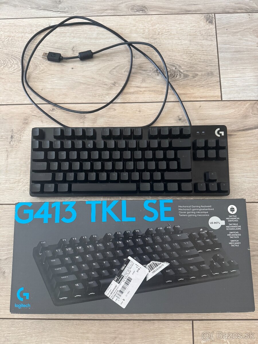 Predám Logitech G413 TKL SE Mechanical Gaming Keyboard Black