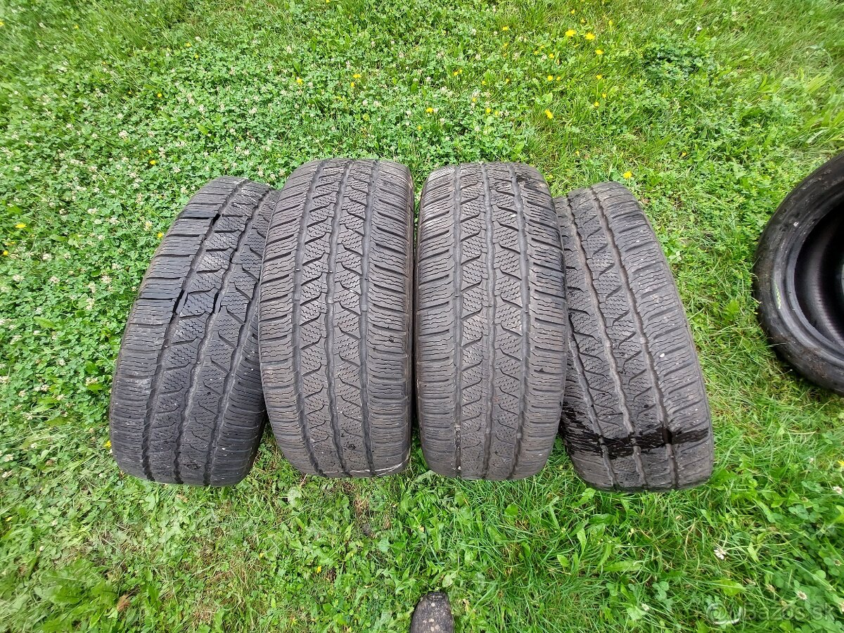 4x Zimní Continental Van 225/55 R17 109/107T 6,5mm