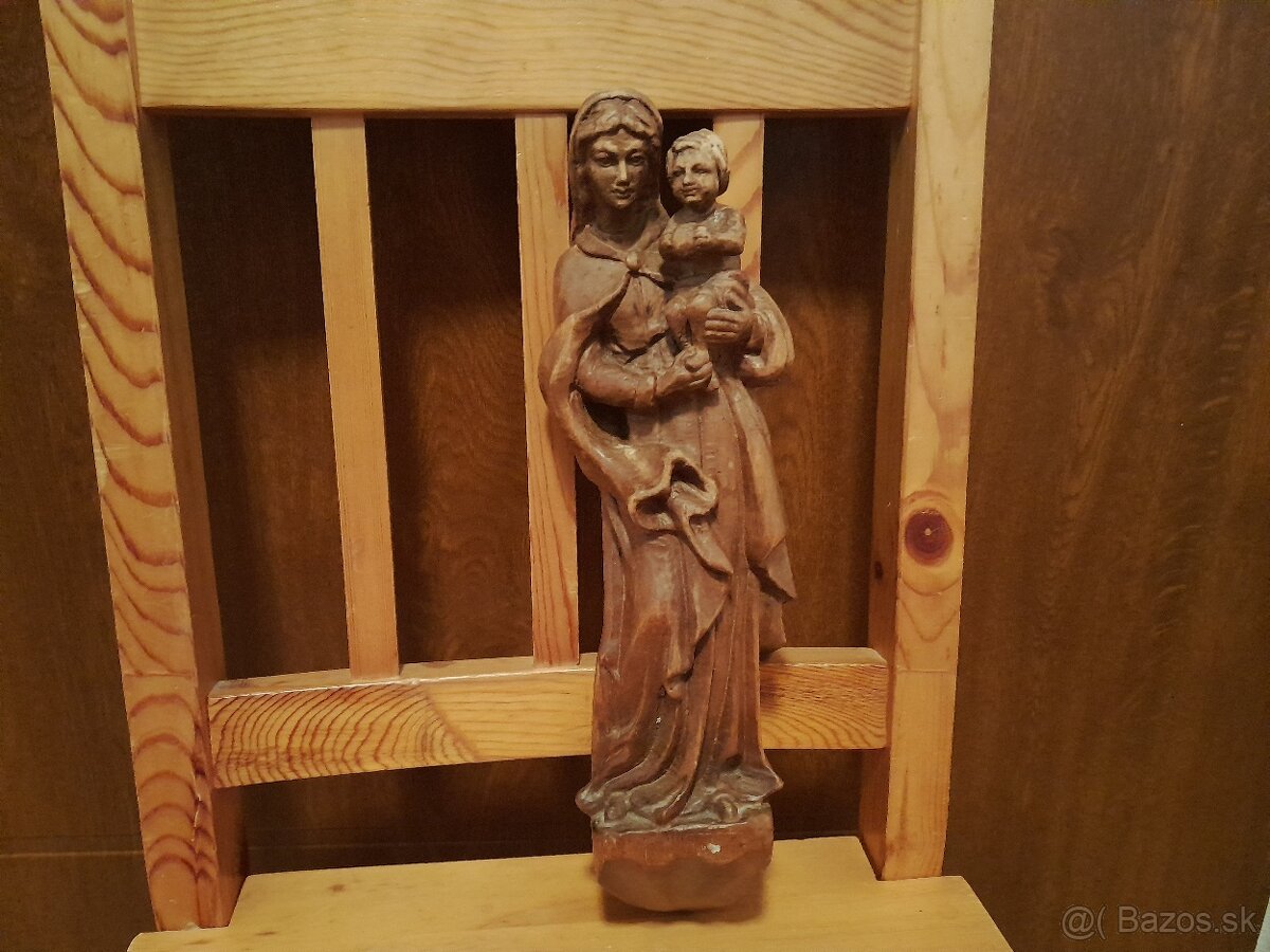 Soška Marie oltář Kalvárie  (1025L)