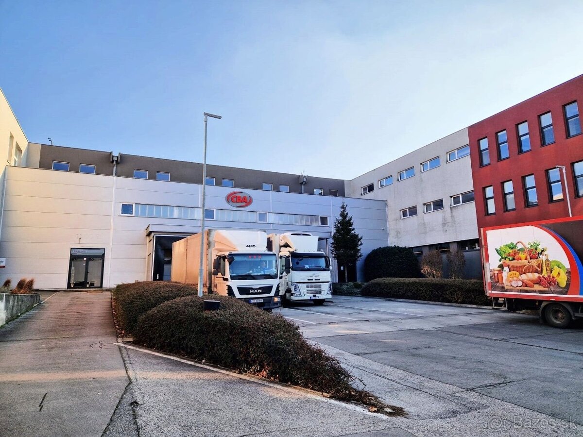 Prenájom skladových priestorov 260 m2 na 1. poschodí s nákla