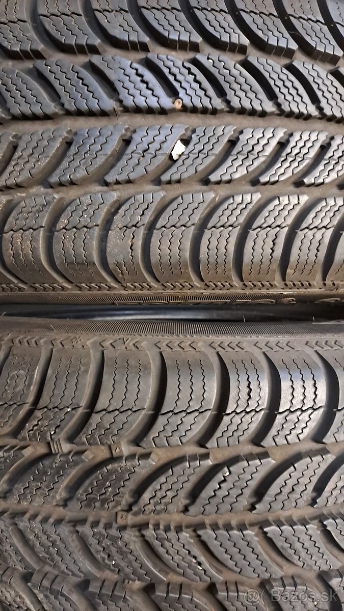 Predám 2ks pekné zimné 185/65r15-88T Sava