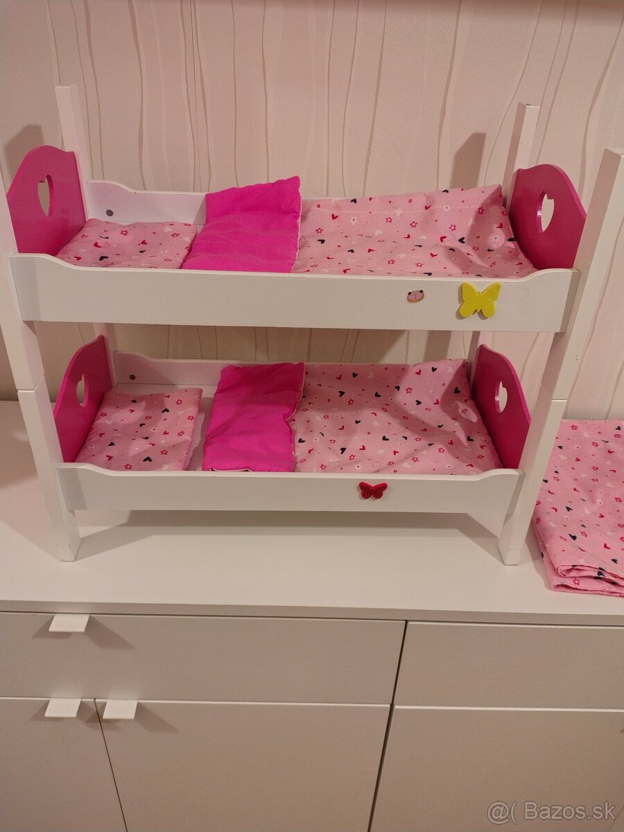 Poschodová posteľ pre babiky