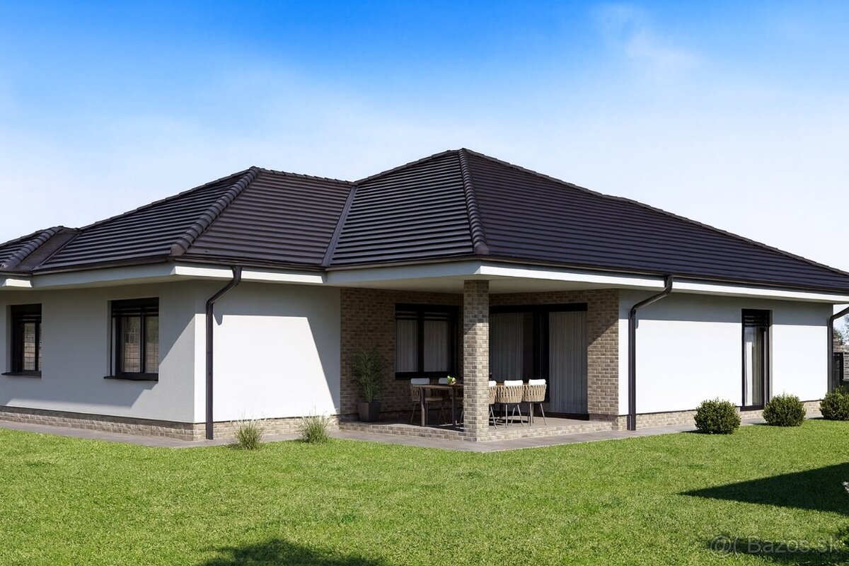 Rodinný dom s dvojgarážou a veľkým pozemkom na predaj