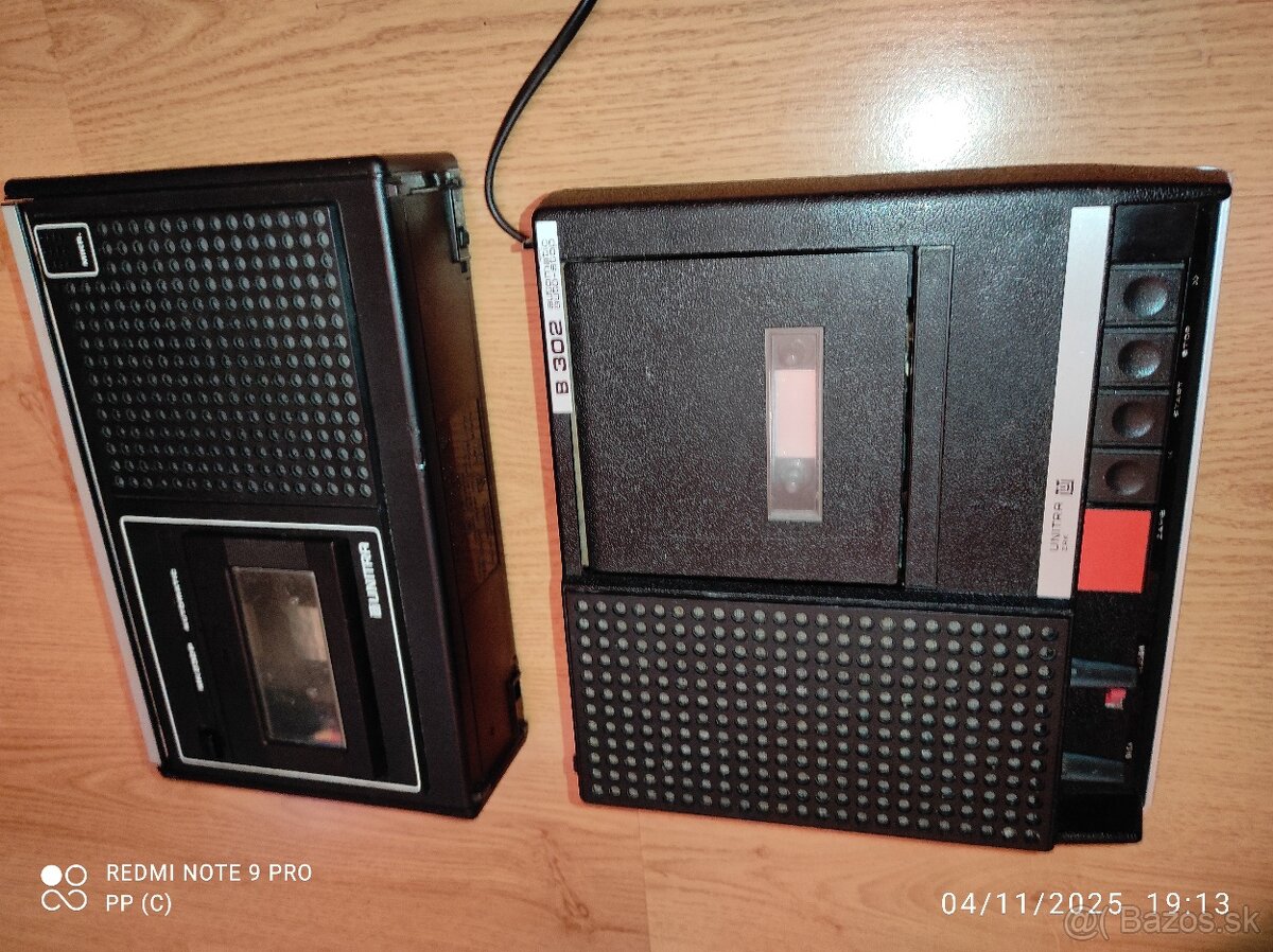 kazetové magnetofóny UNITRA TOP