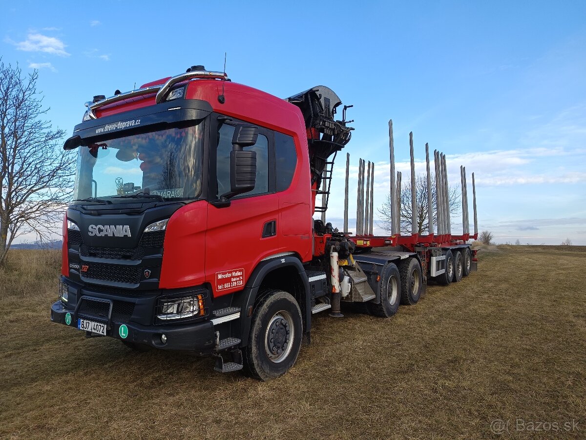 Lesovoz Scania G500 XT 6x6