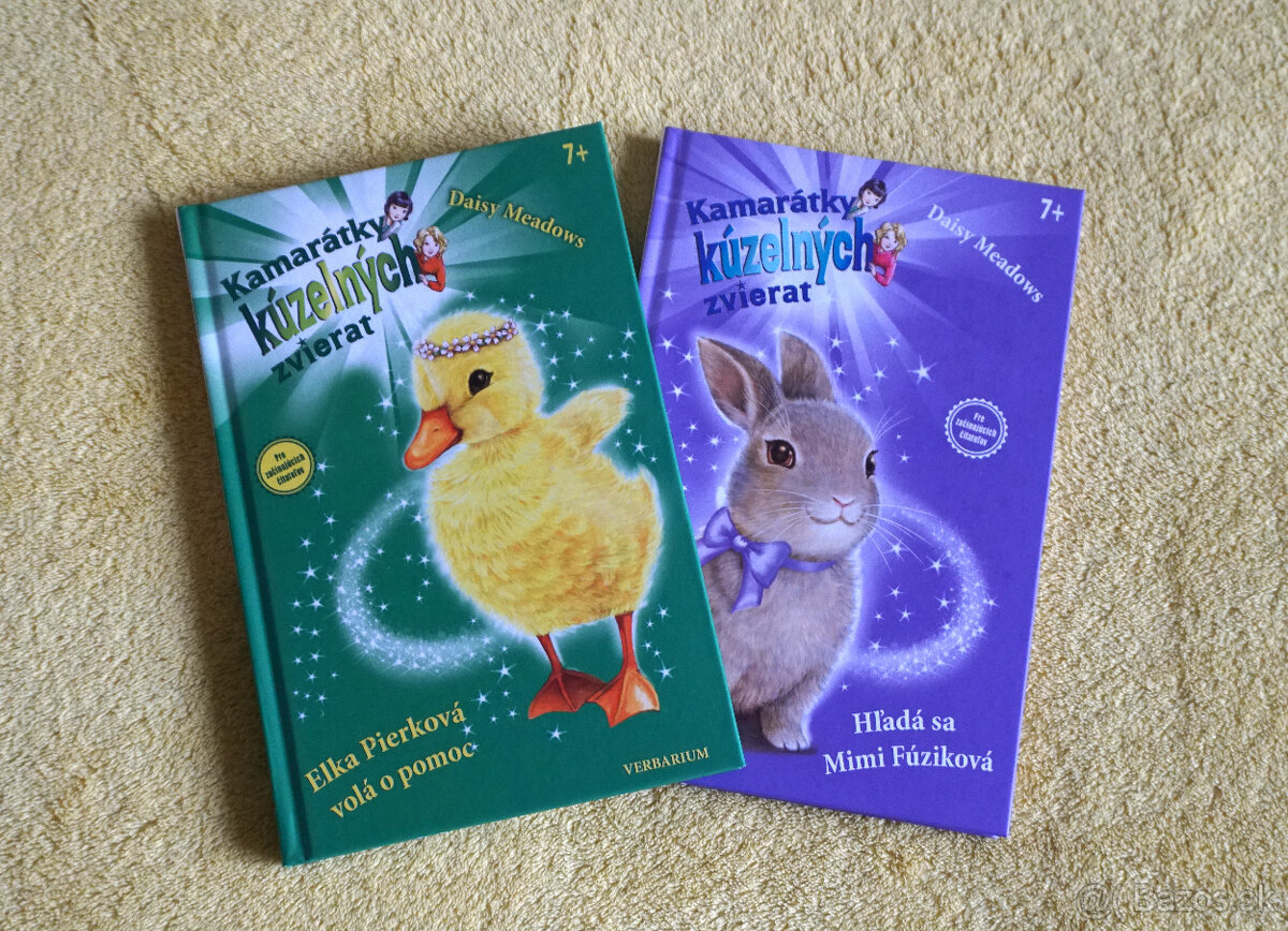 Set 2 kníh Kamarátky kúzelných zvierat