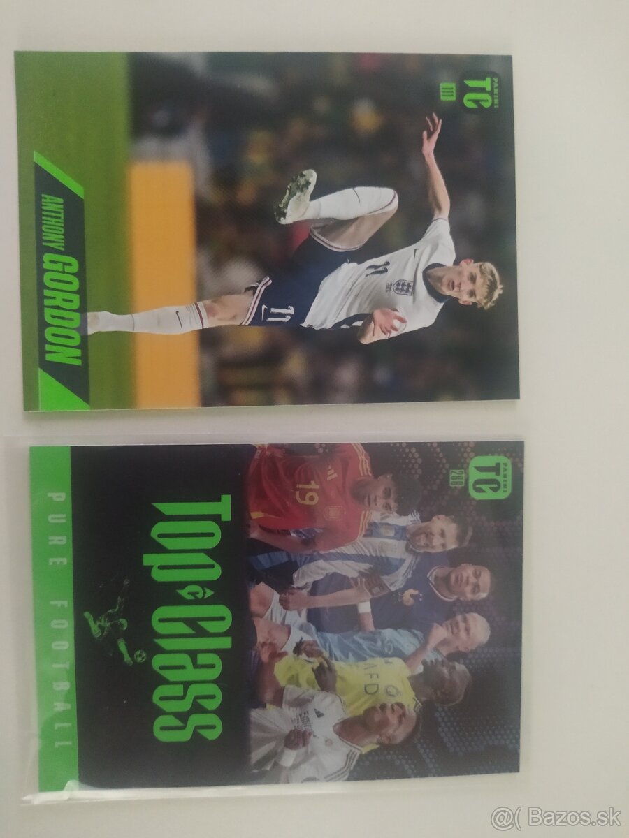 Futbalové karty Top Class 2025 - predám