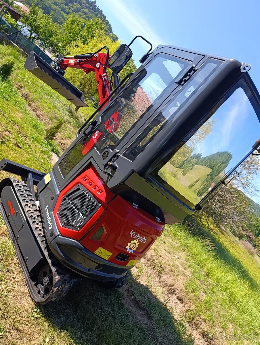 Predám posledný kus minibager predvádzacii
