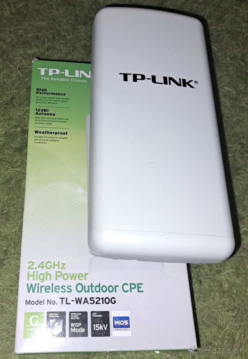 Predam vonkajsie AP TP-LINK TL-WA5210G