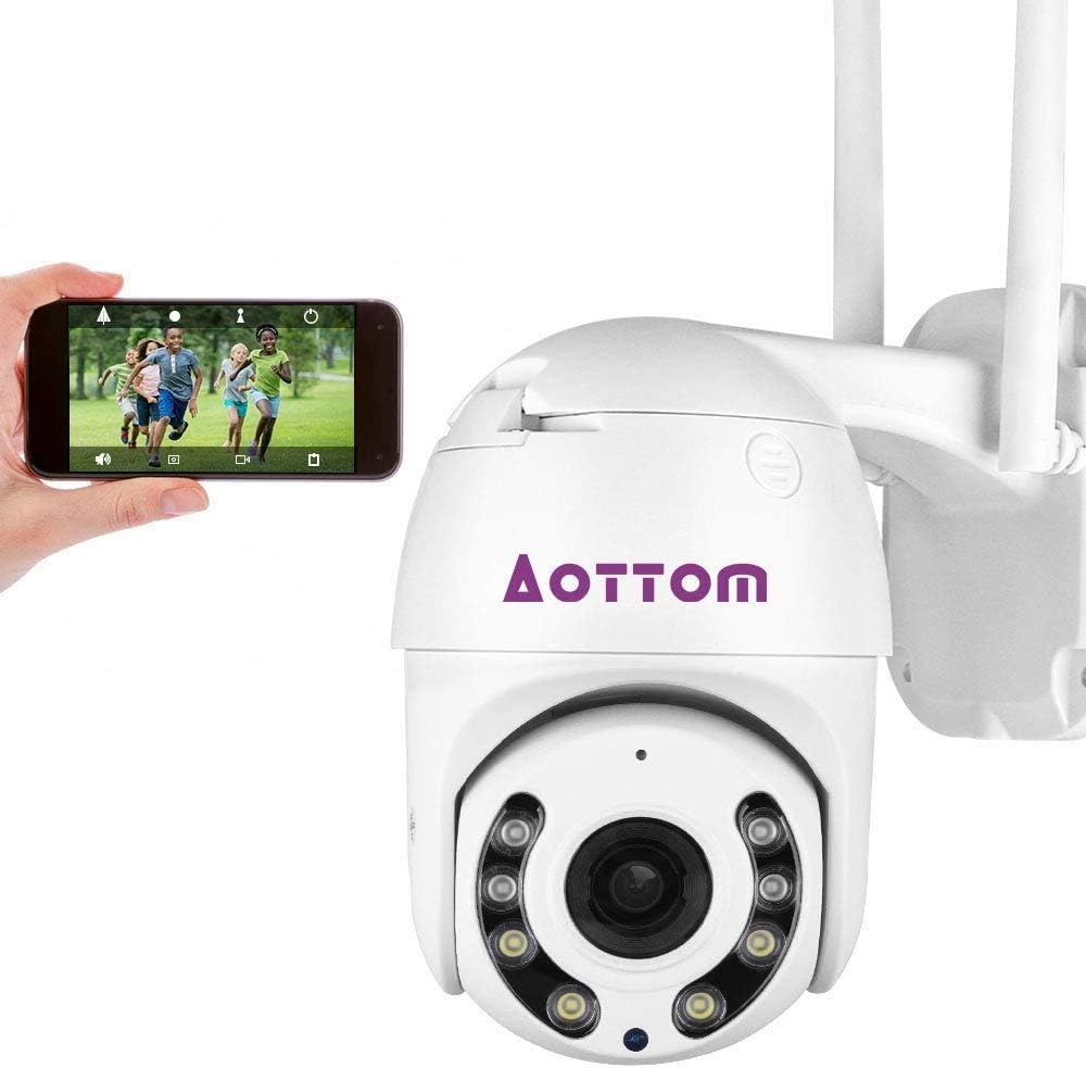 Bezpečnostná Wifi kamera Aottom s 4x optickým zoomom