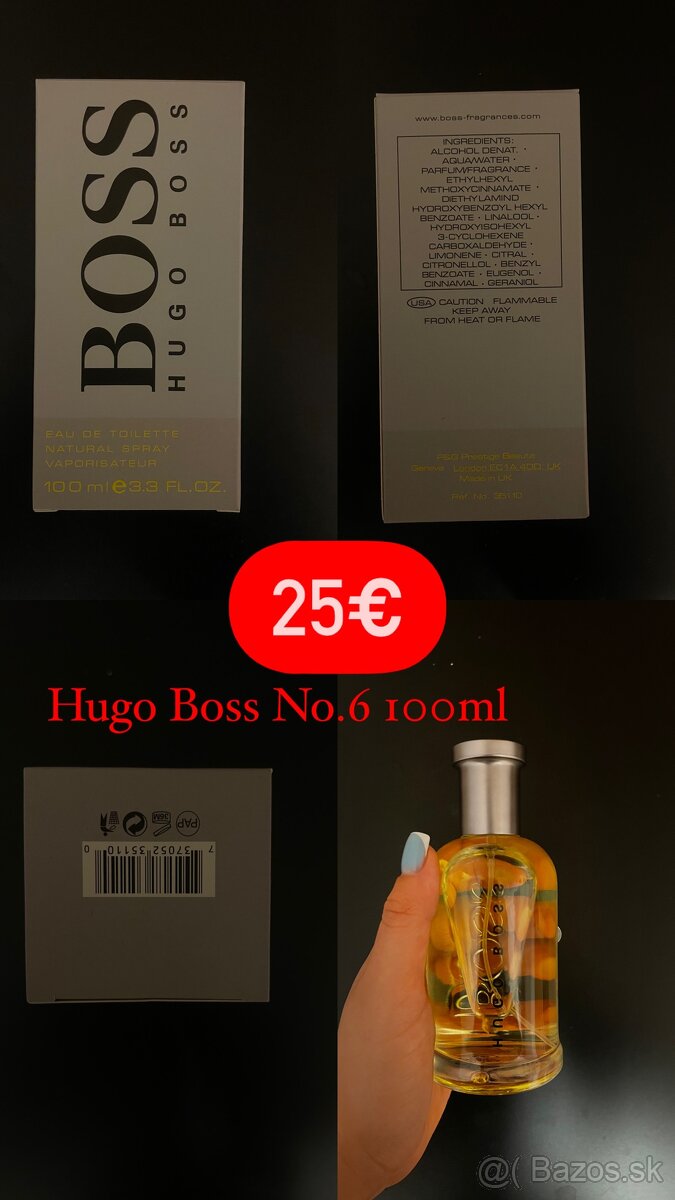Hugo Boss No. 6 EAU DE TOILETTE pre mužov