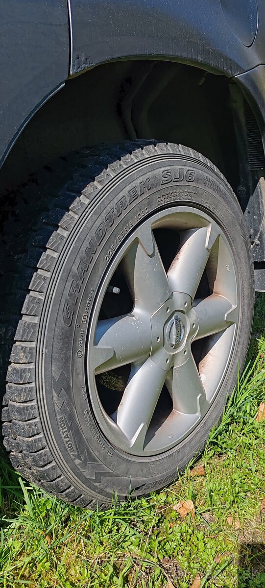 ALU kolesá so zimnými pneu nissan murano