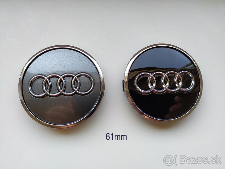 AUDI - stredové krytky disku 61mm, 68 a 77mm