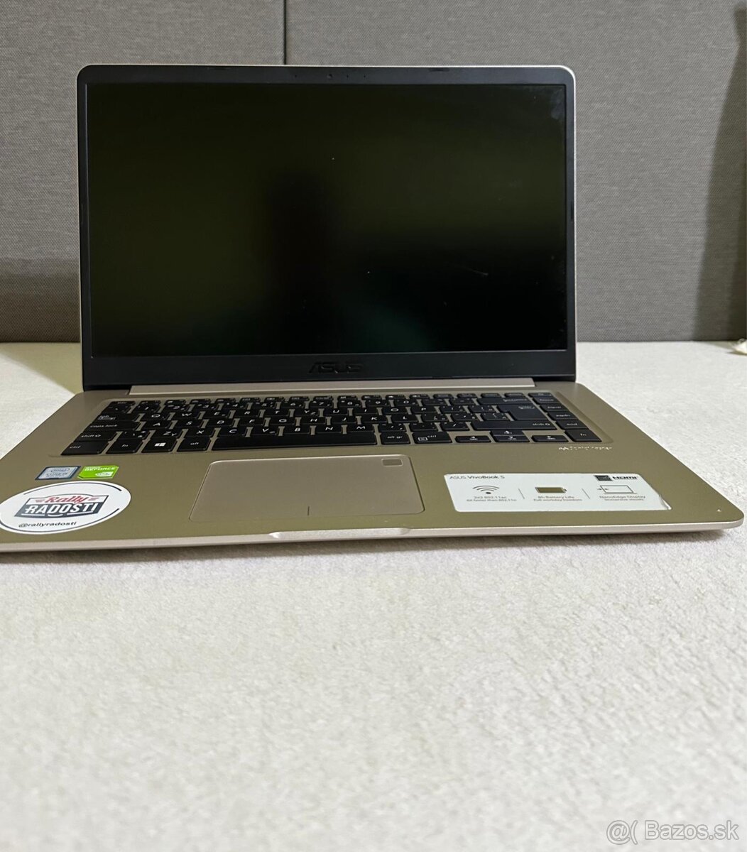 ASUS VivoBook S15 gold