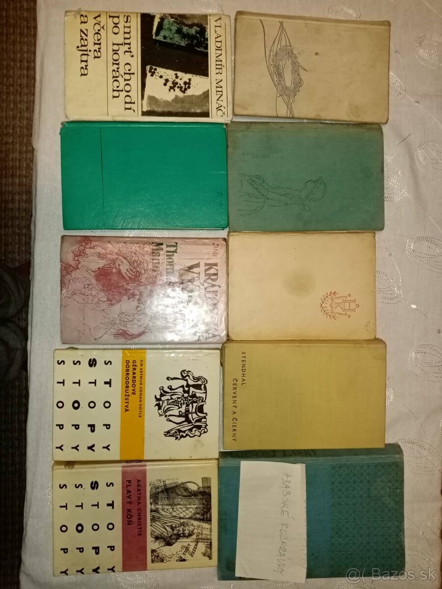 Predam Rôzne Staršie Knihy